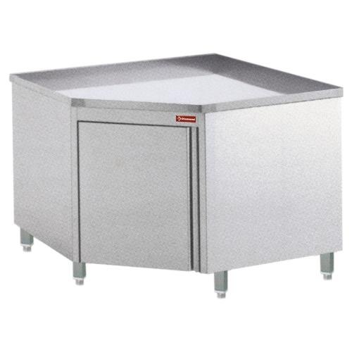 TAN100/U | Table sur armoire neutre à angle 90°