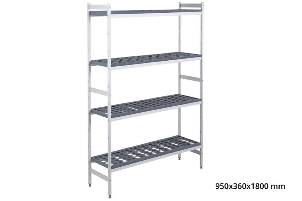 FAD-4331-000 | BASISREK 5711 - 950X360X1800MM 4 NIVEAUS