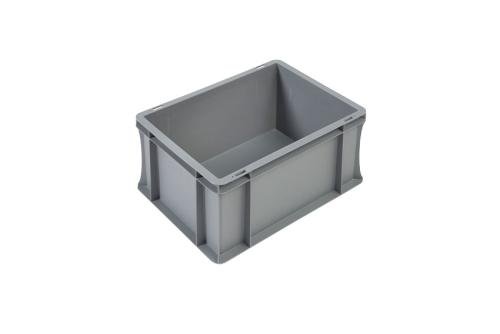 BUC-4220-050 | EURONORM 400X300X220MM FERME - BUDGET LINE - POIGNEES FERMEES