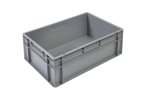 BUC-6240-050 | EURONORM 600X400X240MM FERME - BUDGET LINE - POIGNEES FERMES