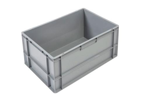 BUC-6320-050 | EURONORM 600X400X320MM FERME - BUDGET LINE - POIGNEES FERMEES