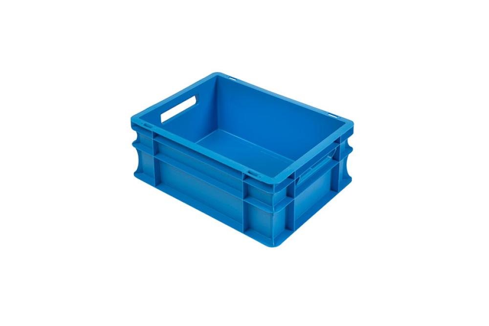 BLC-4172-060 | EURONORM 400X300X170 MM FERME - COLOR LINE - POIGNEES OUV.