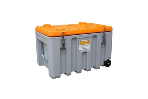 CEM-1001-000 | CEMBOX TROLLEY 150L 800X600X530MM - GRIJS/ORANJE