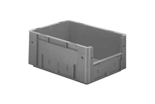 SCC-4170-050 | EURONORM PICKINGBAK - FRONT. OPENING 15L 400X300X175MM - BODEM/ZIJWANDEN GESLOTEN