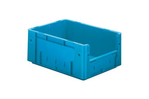 SCC-4170-060 | EURONORM PICKINGBAK - FRONT. OPENING 15L 400X300X175MM - BODEM/ZIJWANDEN GESLOTEN