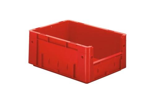 SCC-4170-070 | EURONORM PICKINGBAK - FRONT. OPENING 15L 400X300X175MM - BODEM/ZIJWANDEN GESLOTEN