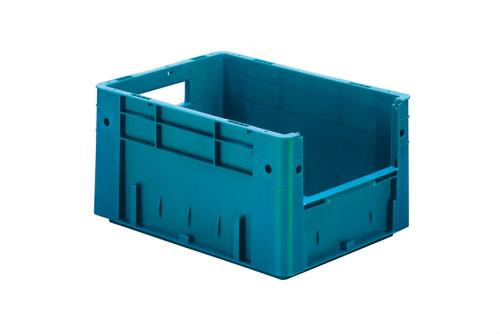 SCC-4211-060 | EURONORM PICKINGBAK - FRONT. OPENING 18L 400X300X210MM - BODEM/ZIJWANDEN GESLOTEN