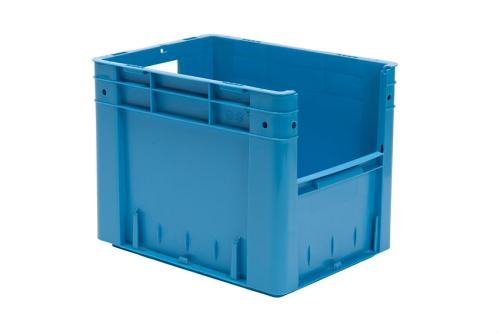 SCC-4321-060 | EURONORM PICKINGBAK - FRONT. OPENING 29L 400X300X320MM - BODEM/ZIJWANDEN GESLOTEN