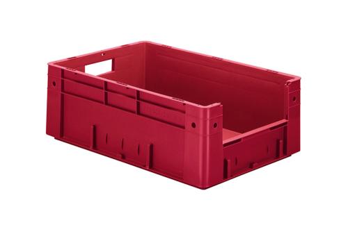 SCC-6211-070 | EURONORM PICKINGBAK - FRONT. OPENING 39L 600X400X210MM - BODEM/ZIJWANDEN GESLOTEN