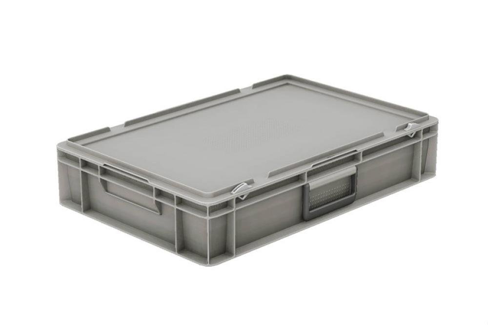 BUB-6120-050 | BAC EURONORM 600X400X133 MM AVEC COUVERCLE ET POIGNEE