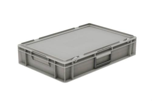 BUB-6120-050 | BAC EURONORM 600X400X133 MM AVEC COUVERCLE ET POIGNEE