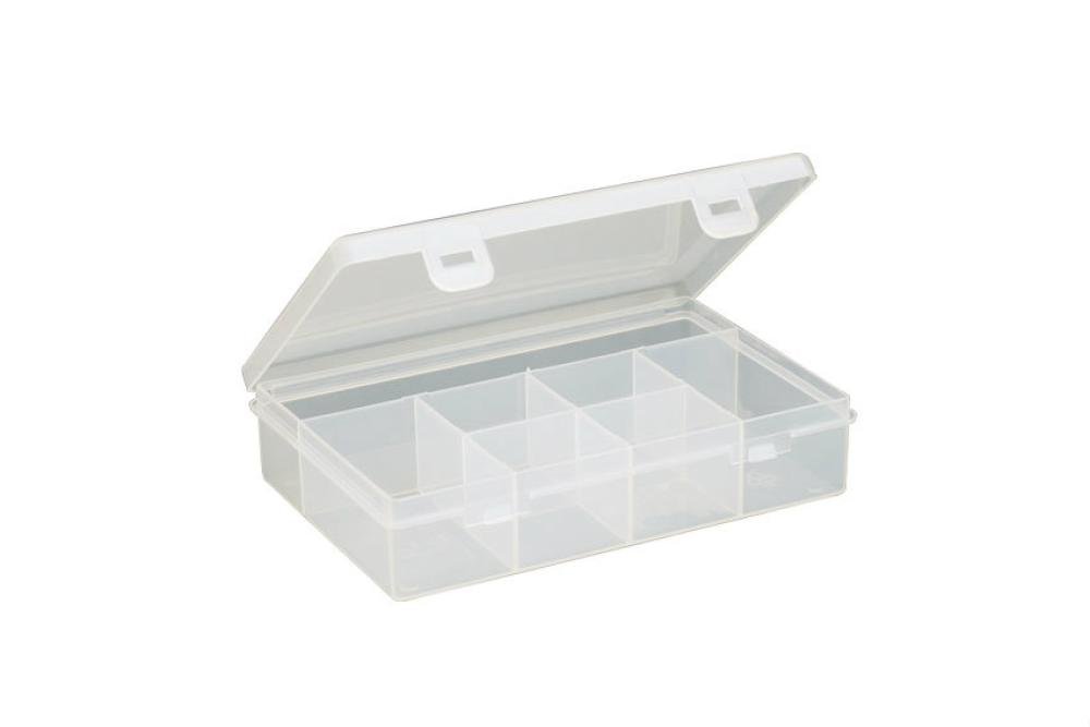 STR-5001-990 | BOITE DE RANGEMENT A COMPART. FIXES (7) 123X180X40 MM - SERIE 5000