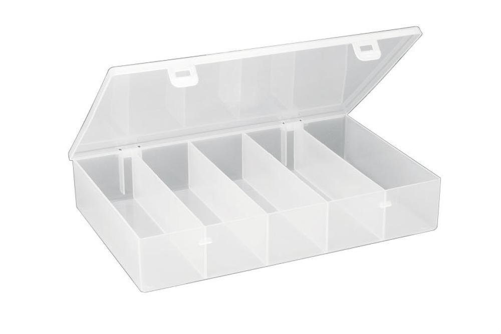 STR-5004-990 | ORGANIZER - SERIE 5000 188X268X50MM - VASTE INDELING - 5 VAKKEN