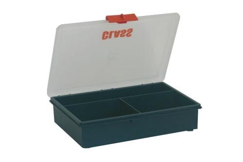 STR-5008-060 | BOITE DE RANGEMENT A COMPART. FIXES (3) 186X240X55 MM - SERIE 5000