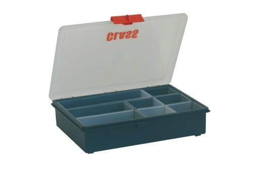 STR-5009-060 | BOITE DE RANGEMENT AVEC 8 GODETS AMOV. 186X240X55 MM - SERIE 5000