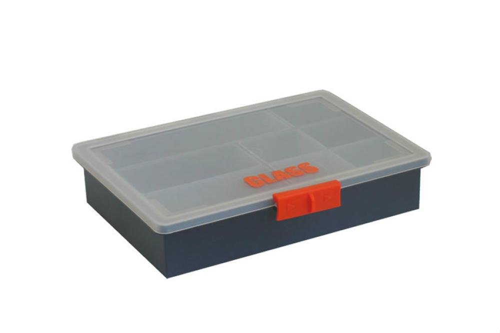 STR-5009-060 | ORGANIZER - SERIE 5000 186X240X55MM - 8 UITNEEMBARE BAKJES