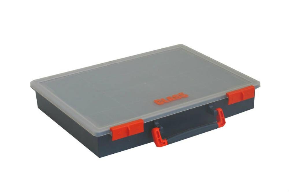 STR-5011-060 | BOITE DE RANGEMENT A COMPART. FIXES (15) 260X325X55 MM - SERIE 5000