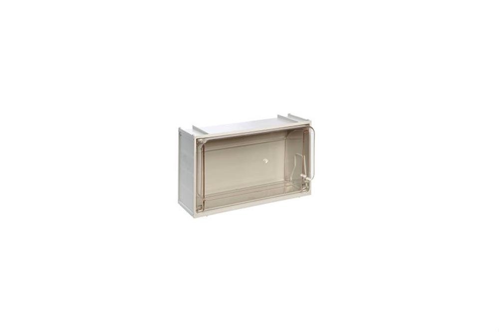 CRB-0001-050 | BLOC-TIROIRS BASCULANTS - 300X155X185MM 1 GODET - SERIE CRYSTAL BOX