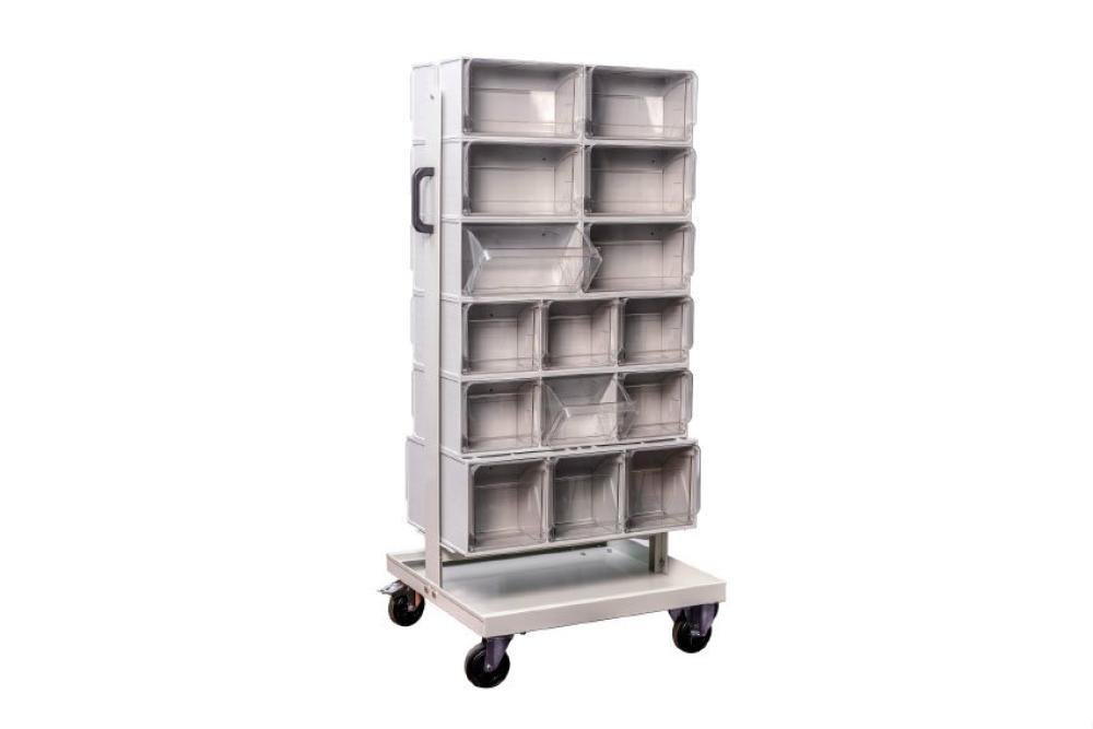CRB-8000-050 | CHARIOT POUR BACS CRB BACS NON-COMPRIS- 610X610X1300MM