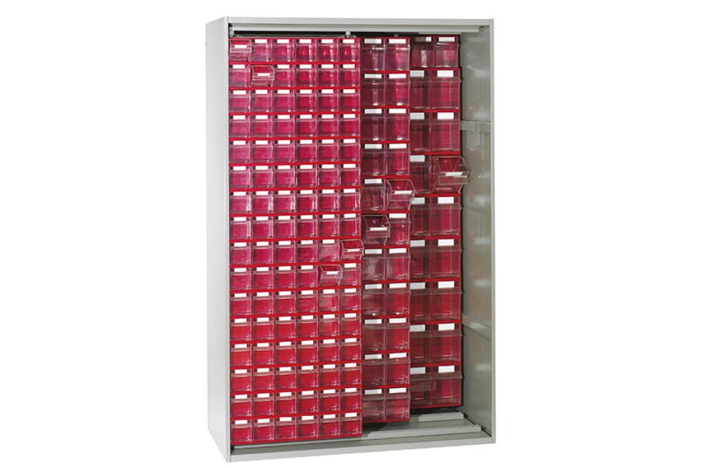STR-7222-070 | ARMOIRE PANNEAUX COULIS. 1250X600X1950MM 266 TIROIRS BASC. INCLUS - SERIE 7000