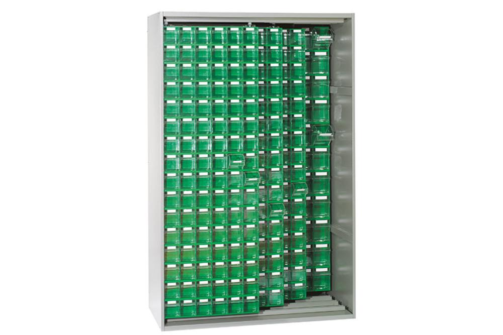STR-7230-040 | ARMOIRE PANNEAUX COULIS. 1250X600X1950MM 398 TIROIRS BASC. INCLUS - SERIE 7000