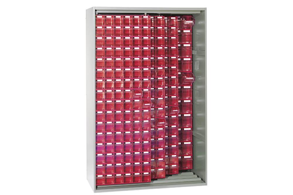 STR-7230-070 | ARMOIRE PANNEAUX COULIS. 1250X600X1950MM 398 TIROIRS BASC. INCLUS - SERIE 7000