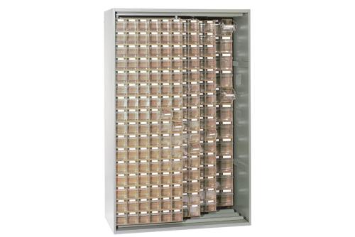 STR-7232-093 | ARMOIRE PANNEAUX COULIS. 1250X600X1950MM 362 TIROIRS BASC. INCLUS - SERIE 7000