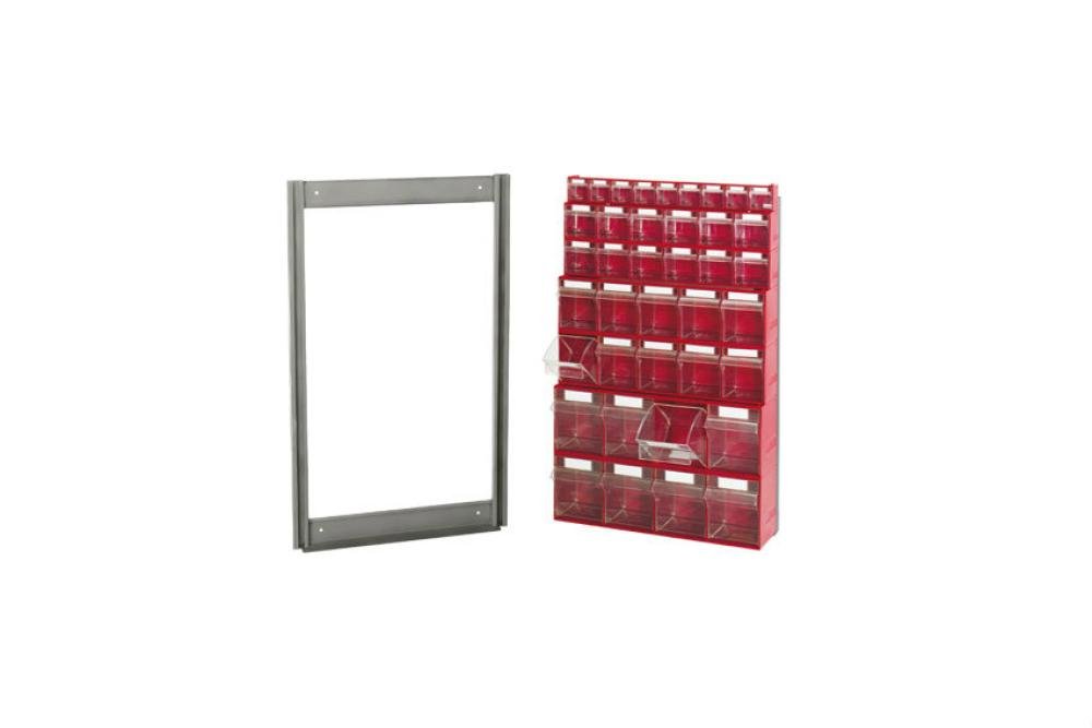 STR-6001-050 | SUPPORT MURAL BACS BASCULANTS 610X40X1000 MM - SERIE 7000