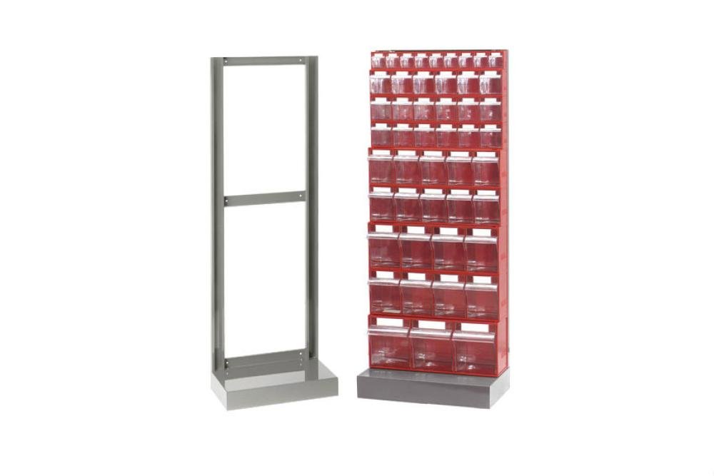 STR-6002-050 | SUPPORT AVEC BASE 610X220X1500 MM - SERIE 7000