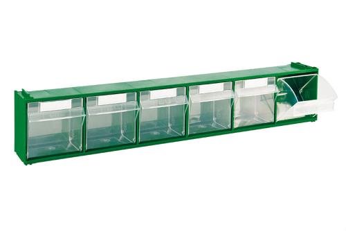 STR-7002-040 | KANTELBAKMODULE - SERIE 7000 - 6 BAKJES 600X96X112MM