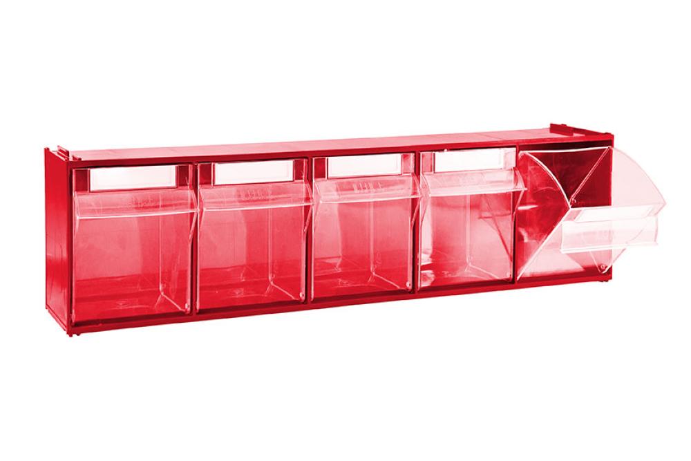 STR-7003-070 | KANTELBAKMODULE - SERIE 7000 - 5 BAKJES 600X140X168MM