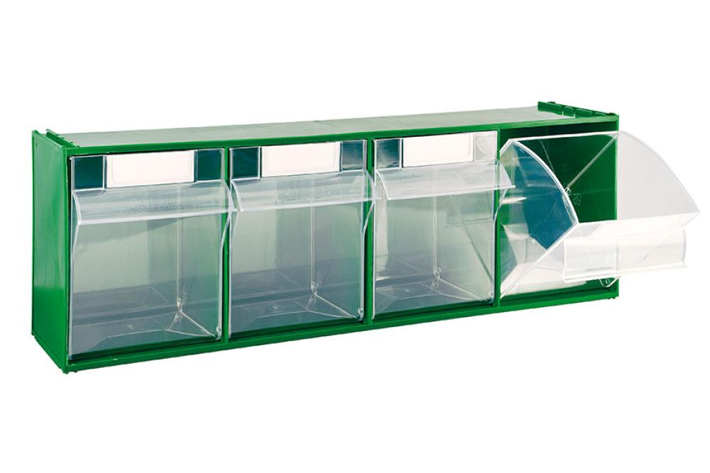 STR-7004-040 | KANTELBAKMODULE - SERIE 7000 - 4 BAKJES 600X178X206MM