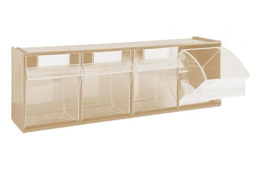 STR-7004-093 | BLOC-TIROIRS BASCULANTS - 600X178X206 MM 4 GODETS - SERIE 7000