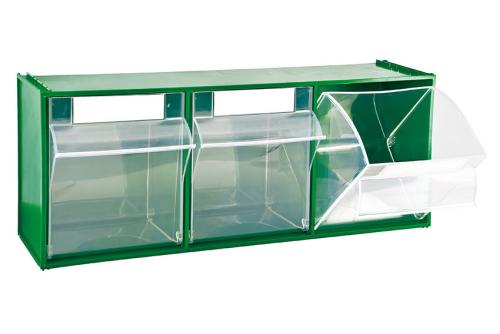 STR-7005-040 | BLOC-TIROIRS BASCULANTS - 600X210X242 MM 3 GODETS - SERIE 7000