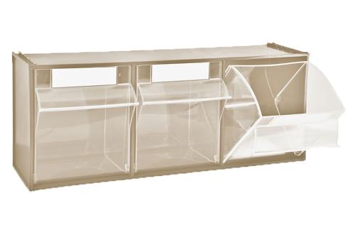 STR-7005-093 | BLOC-TIROIRS BASCULANTS - 600X210X242 MM 3 GODETS - SERIE 7000