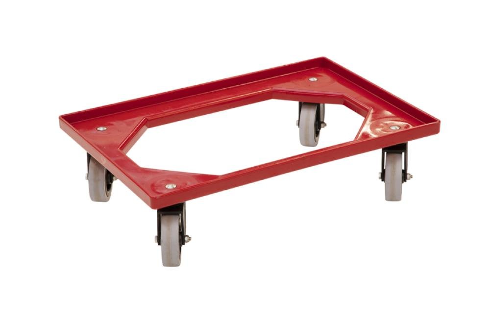 DOF-1001-070 | TRANSPORTONDERSTEL MET 4 RUBBER ZWENKWIELEN