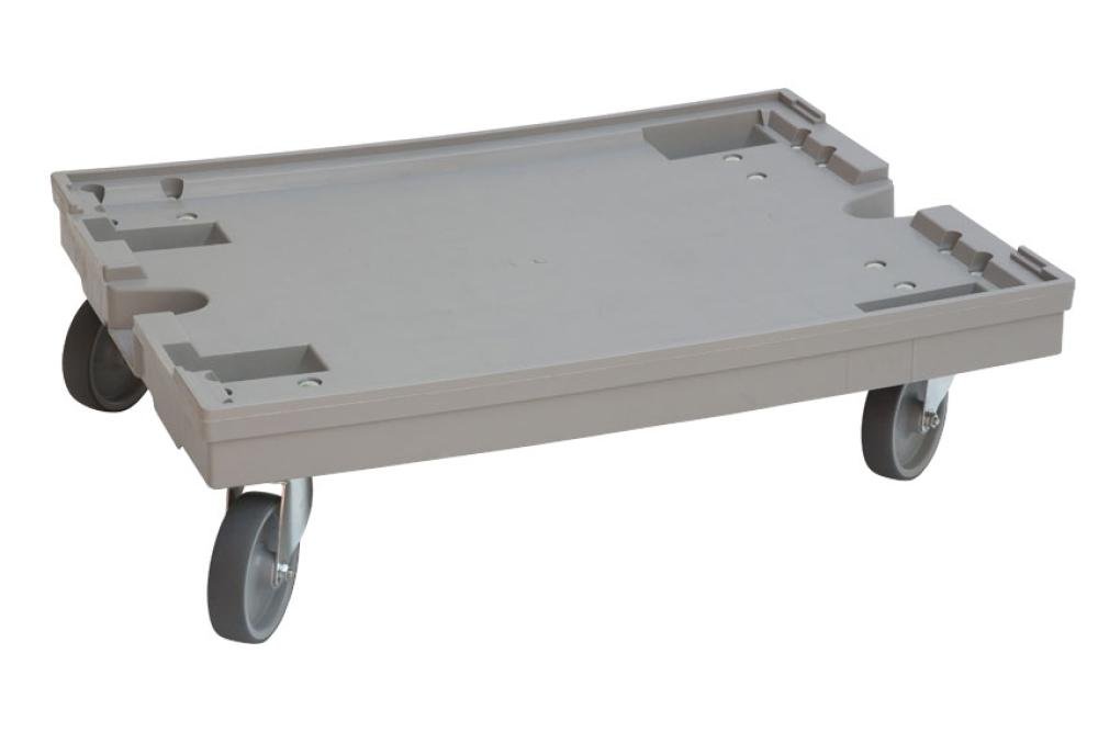 DOI-4001-050 | CHARIOT DE TRANSPORT 600X800X200 MM ROUES EN CAOUTCHOUC