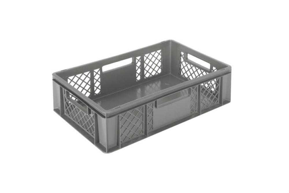 COD-6154-050 | EURONORM 600X400X150MM - STANDARD FOND PLEIN - COTES AJOURES