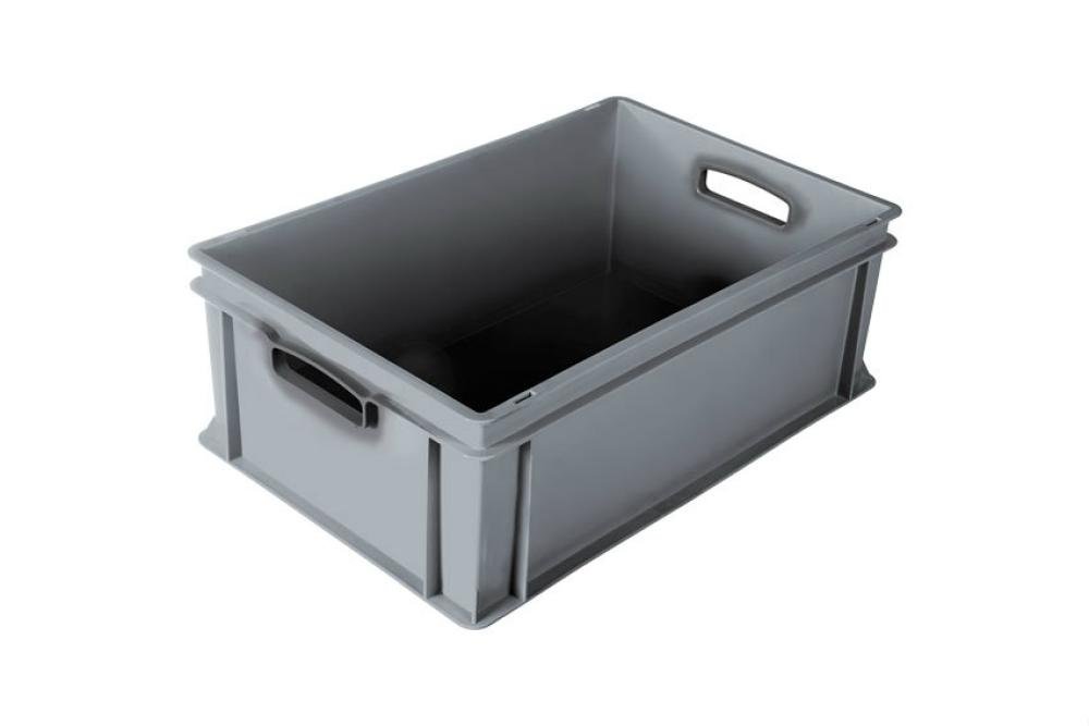 COC-6222-050 | EURONORM 600X400X220MM - 44L - STANDARD FOND & COTES PLEINS