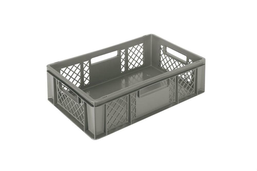 COD-6174-050 | EURONORM 600X400X170MM - 33L - STANDAARD BODEM GESLOTEN - ZIJWANDEN GEPERFOREERD