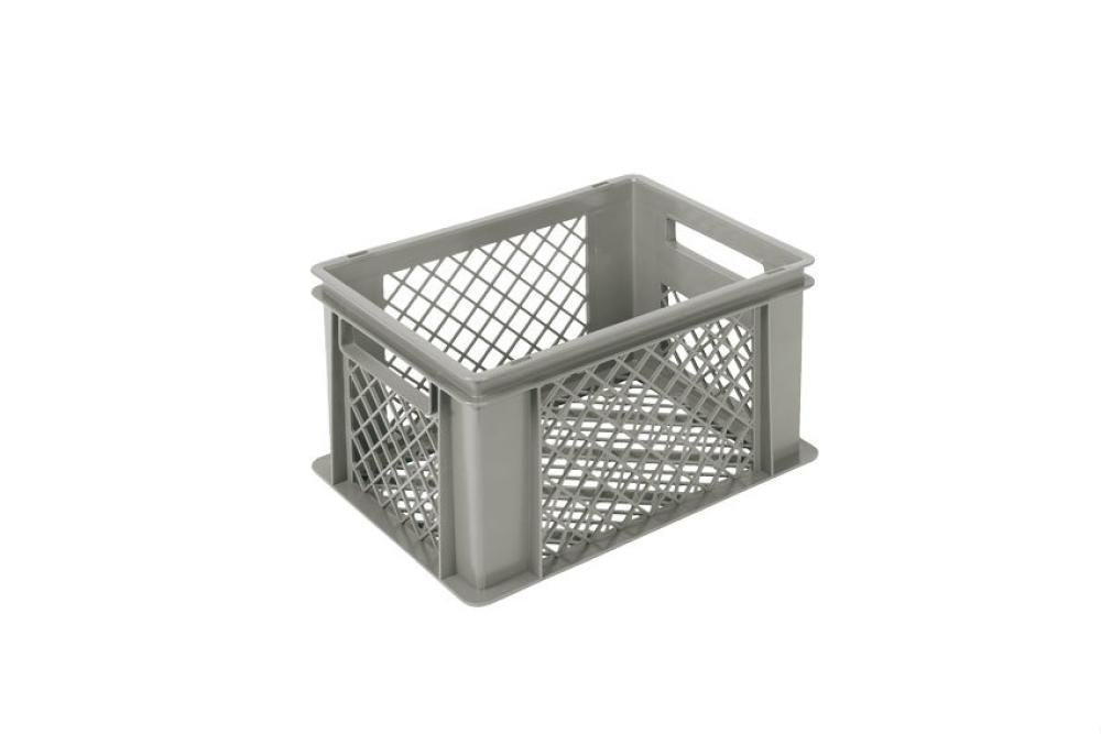COP-4222-050 | EURONORM 400X300X220MM - 21L -STANDAARD BODEM & ZIJWANDEN GEPERFOREERD