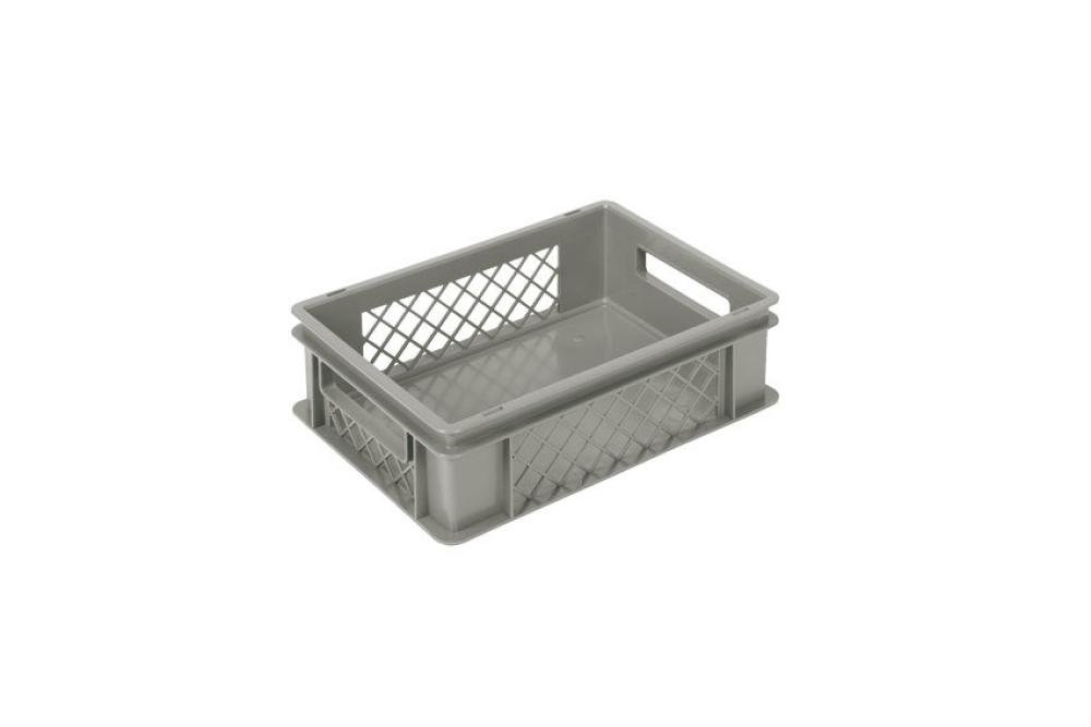 COD-4122-050 | EURONORM 400X300X120MM - 11L - STANDAARD BODEM GESLOTEN - ZIJWANDEN GEPERFOREERD