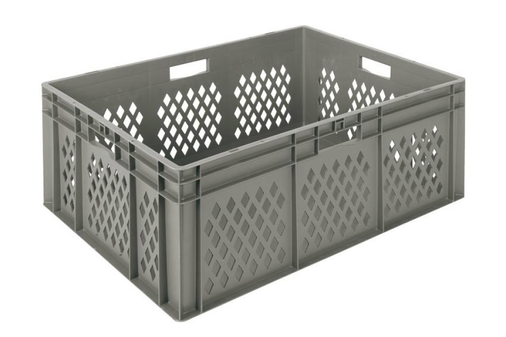 RBP-8324-050 | EURONORM 800X600X320 MM - STANDARD FOND PLEIN - COTES AJOURES