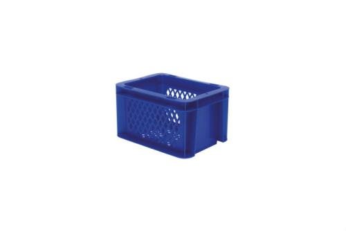 RTP-2120-060 | EURONORM STAPELBAK - STANDAARD - 0.97L 200X100X120MM - BODEM/ZIJWANDEN GEPERF.