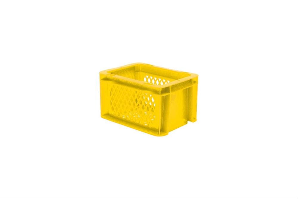 RTP-2120-080 | EURONORM STAPELBAK - STANDAARD - 0.97L 200X100X120MM - BODEM/ZIJWANDEN GEPERF.