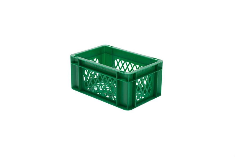 RTP-3140-040 | EURONORM STAPELBAK - STANDAARD - 5.5L 300X200X145MM - BODEM/ZIJWANDEN GEPERF.