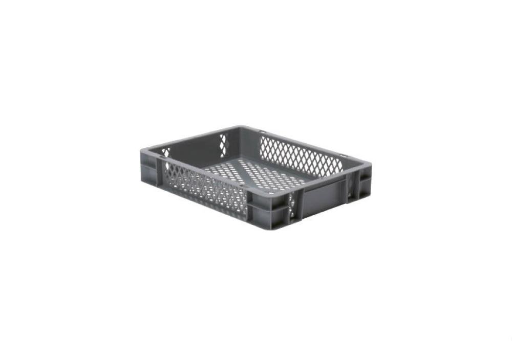 RTP-4070-050 | EURONORM 400X300X75 MM - STANDARD FOND & COTES AJOURES