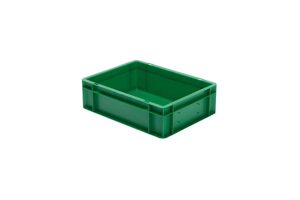 RTC-4120-040 | EURONORM STAPELBAK - STANDAARD - 10L 400X300X120MM - BODEM/ZIJWANDEN GESLOTEN