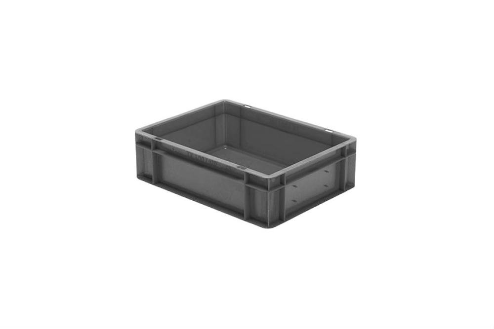 RTC-4120-050 | EURONORM STAPELBAK - STANDAARD - 10L 400X300X120MM - BODEM/ZIJWANDEN GESLOTEN