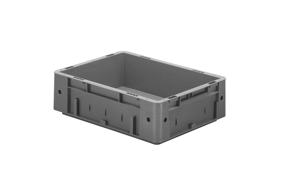 RVC-4120-050 | EURONORM STAPELBAK-VERSTEVIGD 9.5L 400X300X120MM - BODEM/ZIJWANDEN GESLOTEN
